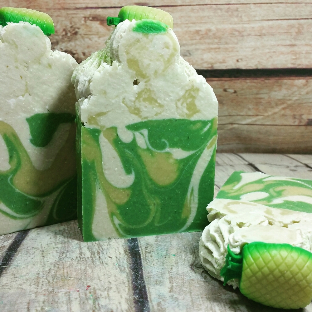 Handmade Artisan Soap - Pineapple Appx. 5.6 Oz